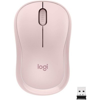 Logitech M220 Silent Wireless Mouse, 2.4 GHz with USB Receiver, 1000 DPI Optical Tracking, PINK | Target