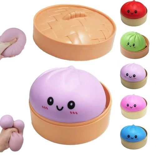 Hymhzy New 2026-Dumpling Squishies & Dumpling Squishy Mystery Box Squishy Dumpling (Purple) | Amazon (US)