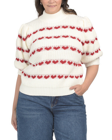 Plus Heart Sweater | Plus Size | Marshalls | Marshalls