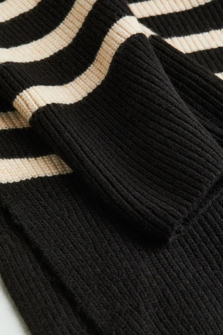 Rib-knit Half-zip Sweater | H&M (US + CA)