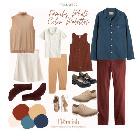 With fall quickly approaching, we thought it would be a great time to curate a collection of outfits for fall family photos in coordinating color palettes! This takes the work out of trying to find outfits that work together without being overly matchy. 

#LTKfamily #LTKSeasonal #LTKstyletip
