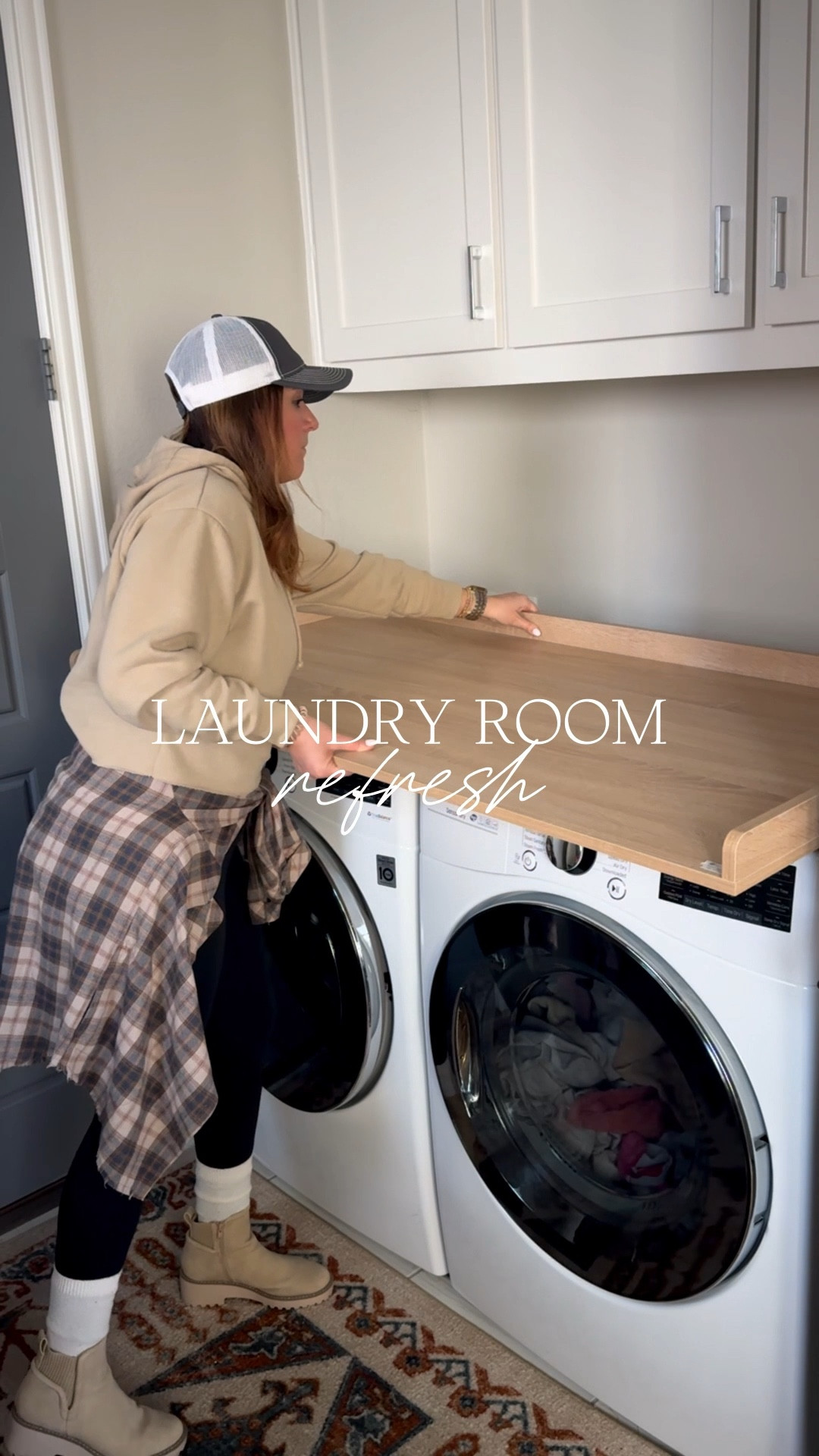 POV: you’re tired of your laundry room looking like a forgotten closet 😅

So I gave it a quick little refresh with some Amazon and Target finds and honestly… why does it look so much better now?

No demo. No renovation. Just a few simple swaps that made the whole space feel cleaner, brighter, and way more functional.

Laundry still isn’t fun… but at least the room is cute now 🤍


#LTKselfcare #LTKmomlife #LTKHome