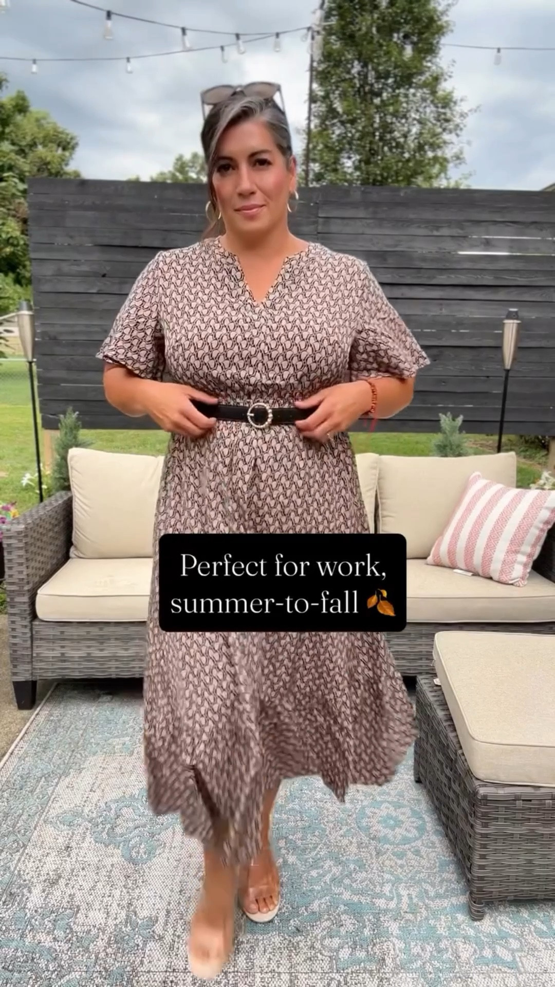 👌🏽This is the PERFECT office dress. It’s classy and comfortable. The belt gives it a more polished looked but looks great without it too. 

Follow @nicholebabinec  for more mid - plus sized fashion inspiration 

Of course it has pockets! 🙌🏼💗

I’m in the 12 - fits TTS for me 

#bloomchic #bloomchicdress #allbodiesaregoodbodies #bodydiversity #midsizestyle #workwear #workdress #wearwhatyoulove #classystyle

#LTKWorkwear #LTKPlusSize #LTKStyleTip