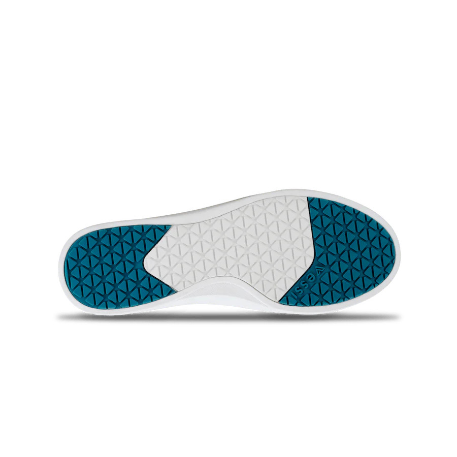 Women's Weekend - White on Lilac Purple | Vessi Footwear