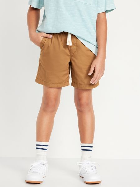 Above Knee Twill Non-Stretch Jogger Shorts for Boys | Old Navy (US)