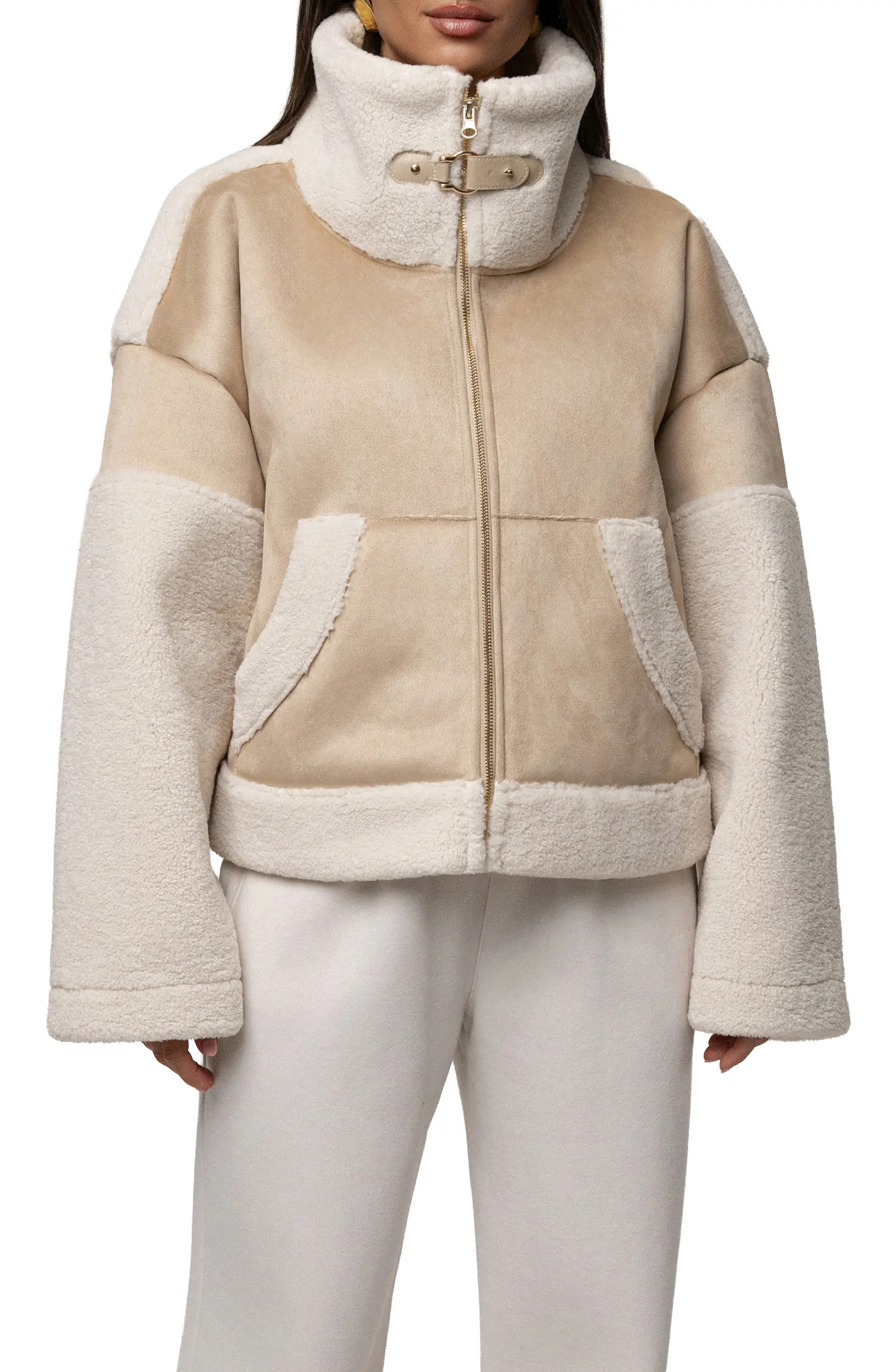 Faux Shearling Coat | Nordstrom