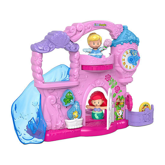 Fisher-Price Little People Disney Princess Play & Go Castle | Walmart (US)