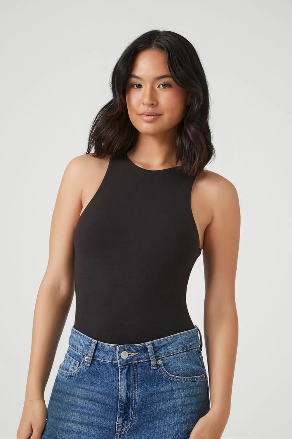 Sleeveless Fitted Bodysuit | Forever 21 (US)