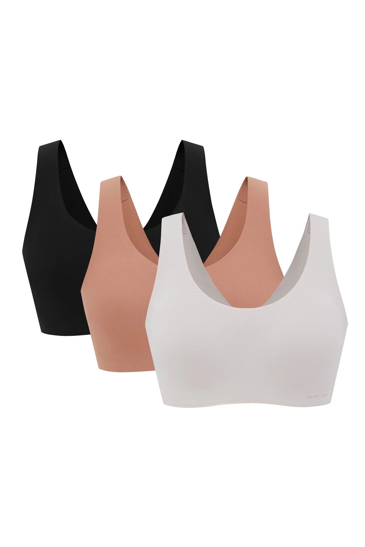 2021 Barely Zero Your-Size-Is-The-Size Classic Wireless Bra Trio | NEIWAI