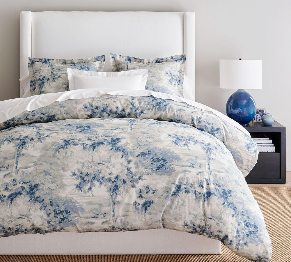 Jardin Toile Duvet Cover | Pottery Barn (US)