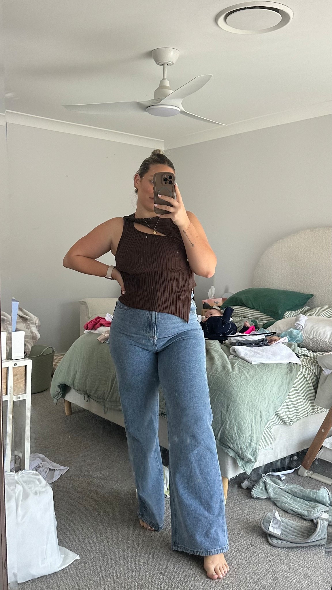 Top - L/XL
Jeans - 14


#LTKaustralia #LTKjeans #LTKmidsize