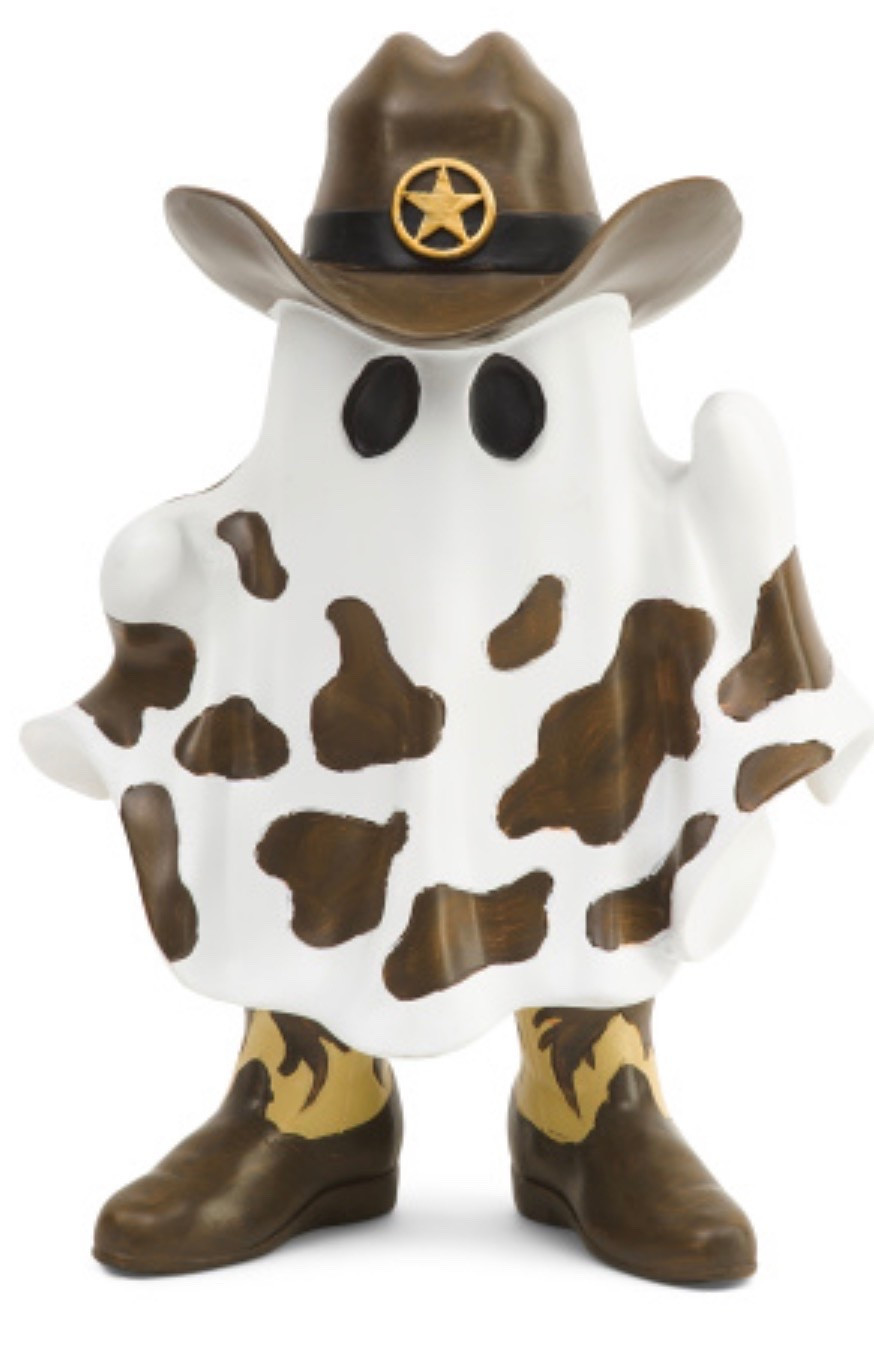 Howdy partner! Obsessed with the cow print cowboy ghost! Immediately adds to cart

#LTKSeasonal #LTKHome