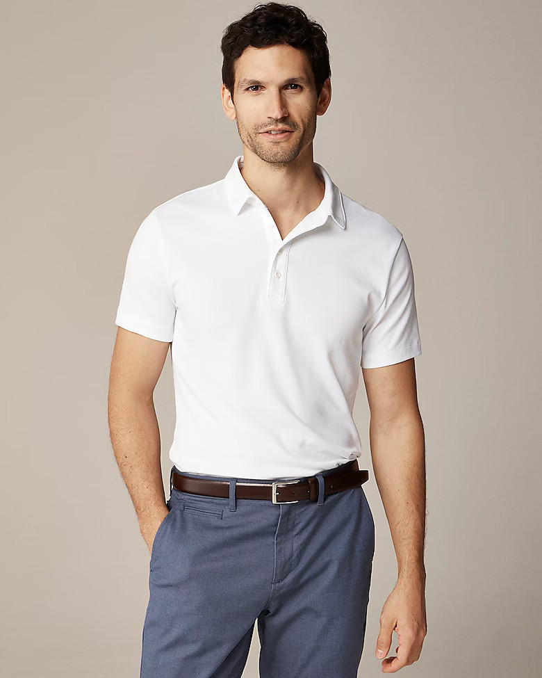 Performance polo shirt with COOLMAX&reg; | J. Crew US