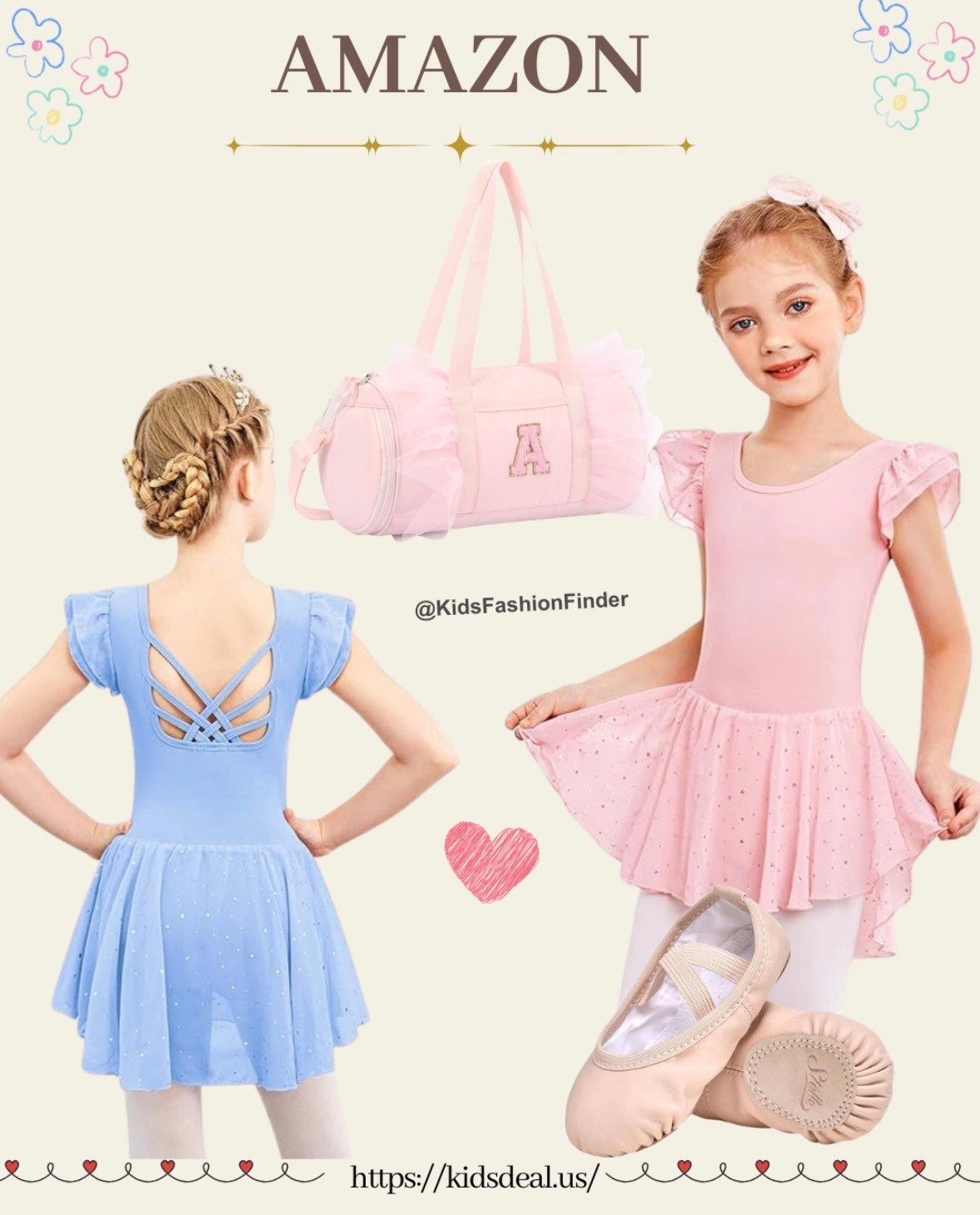 Twirl-ready cuteness 🩰✨

Shiny ruffle sleeve ballet leotard with skirt + criss-cross back 💕
Matching ballet shoes & the CUTEST dance bag 🎀

Little ballerina bag with letter print — adorable & practical!

Smart compartments to keep shoes & essentials organized 🙌

Perfect for dance class days 💗

#ballerinalife #danceclass #balletgirl #tutulove #kidsfashion #momfinds  

 #LTKSpringSale 

#LTKSaleAlert #LTKKids #LTKmomlife