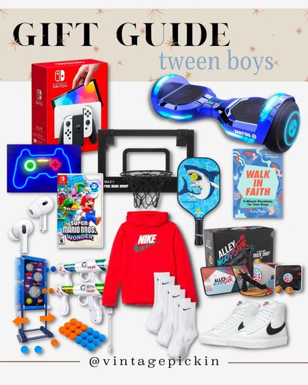 Holiday Gift guide for tween boys! 

#LTKHoliday #LTKGiftGuide #LTKkids