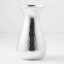 AERIN Silver Hammered Vase | Williams-Sonoma