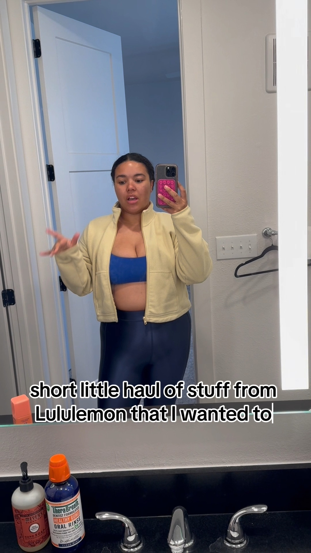 quick small short little haul from lululemon ✨🫐  #lululemon 

#LTKActive