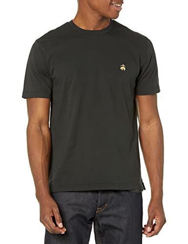 Brooks Brothers Men's Short Sleeve Cotton Crew Neck Logo T-Shirt | Amazon (US)