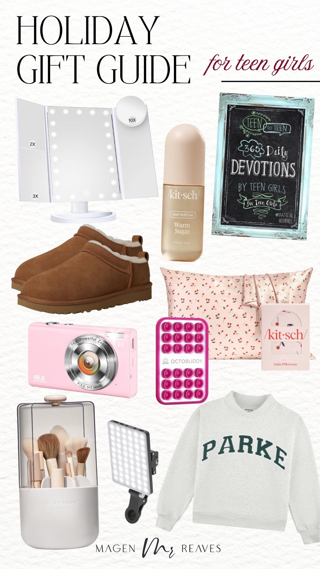 Holiday gift guide for teen girls!

Teen gifts, gifts for girls, teen devotional, teen beauty, digital camera, beauty finds

#LTKGiftGuide #LTKBeauty #LTKHoliday