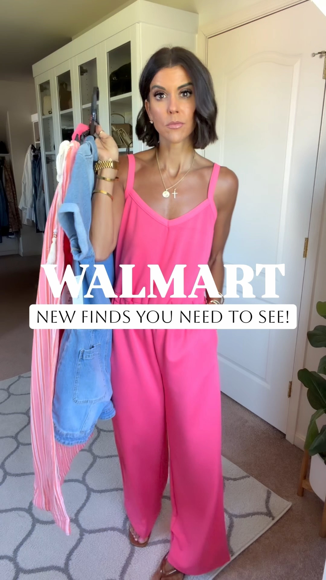 Walmart new finds! I’m 5’5 and in size small in first coral romper (need size xs though) size small in denim romper, size xs in shorts romper, size xs in strapless tank, and size small in pants (need size xs)

#LTKSaleAlert #LTKmomlife #LTKgrwm