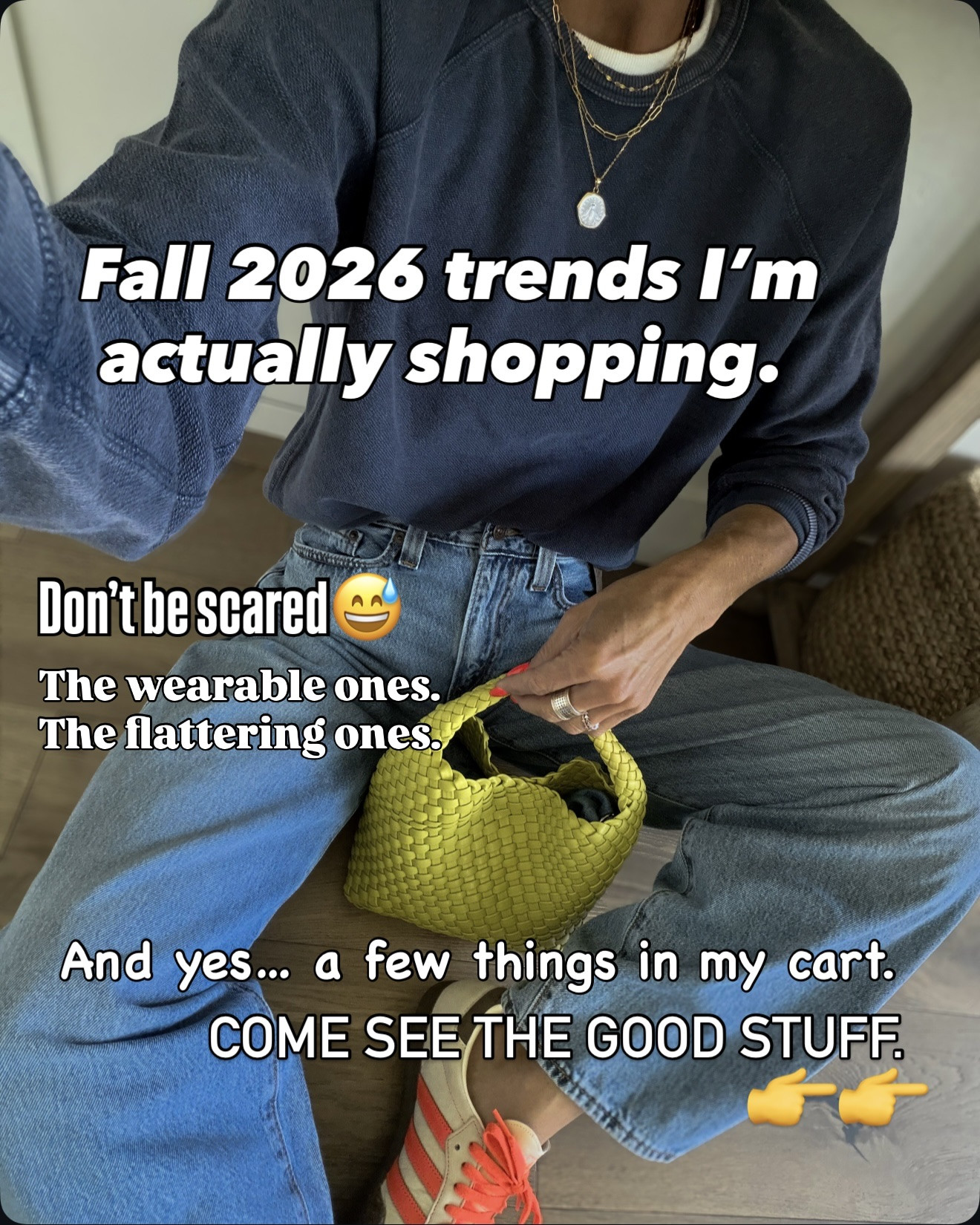 Fall 2026 trends we’re actually going to wear!
Classic prints, sporty pieces, elevated casual styles + the cutest fall accessories.
Camo, animal print, chartreuse, lightweight jackets + more—

📏Sizing details:
-lightweight jackets fit true to size. I’m wearing a medium.
-@Target long sleeve T-shirt and pants both fit true to size. (some reviews say the pants fit big but I think you’re better off wearing a belt then going down a size because I think you’ll lose the flattering drape if they become too tight ) I’m wearing size medium, and a 4 in the pants.
-jeans in first and last slide are on limited sale for 💲50❗️ I found them at three inseam length options too.
￼-> available on Amazon too (linked both) but only one inseam length option

#LTKmomlife #LTKOver40 #LTKSaleAlert