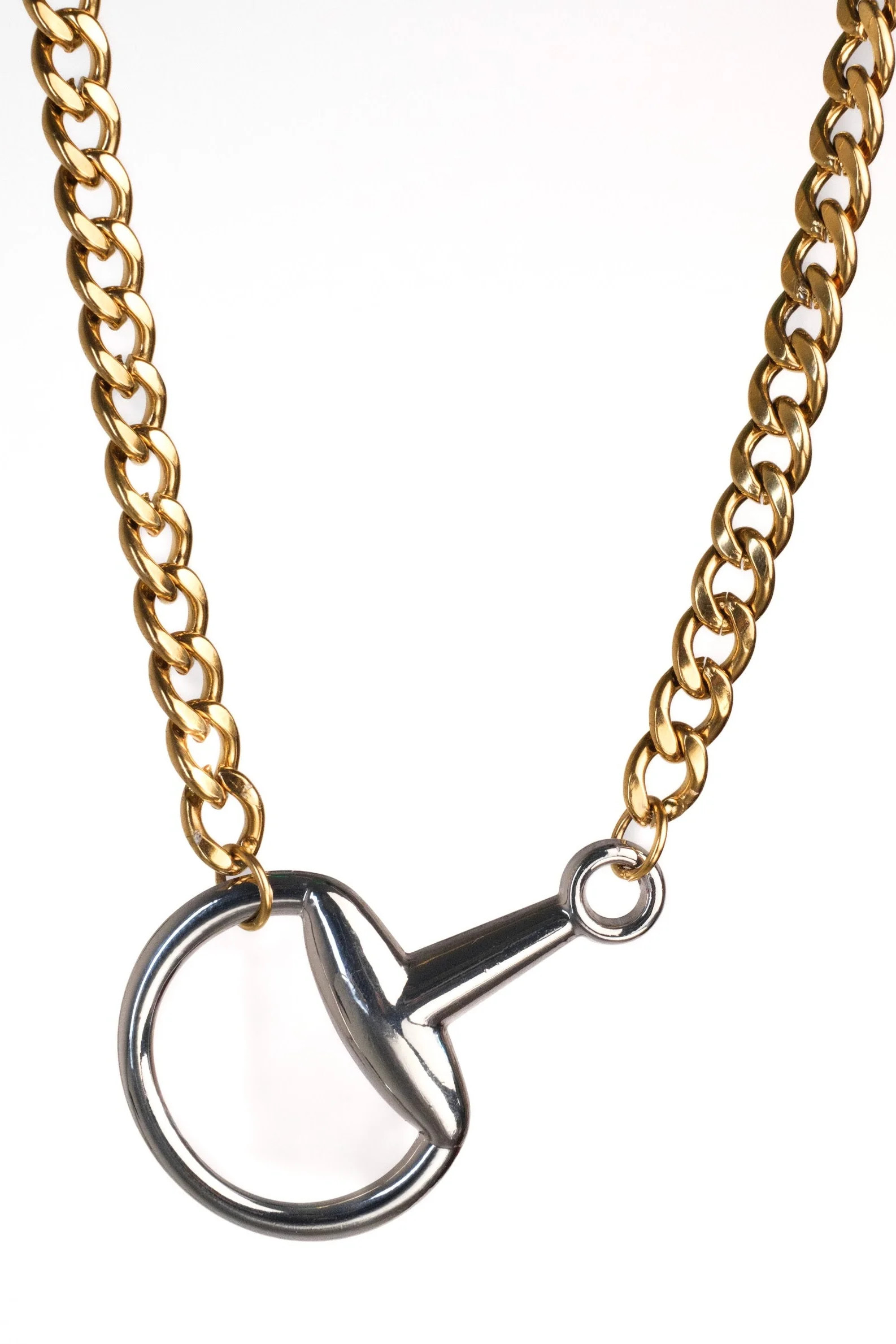 In Control Horse Bit 316L Stainless Steel Necklace | KC Chic Designs