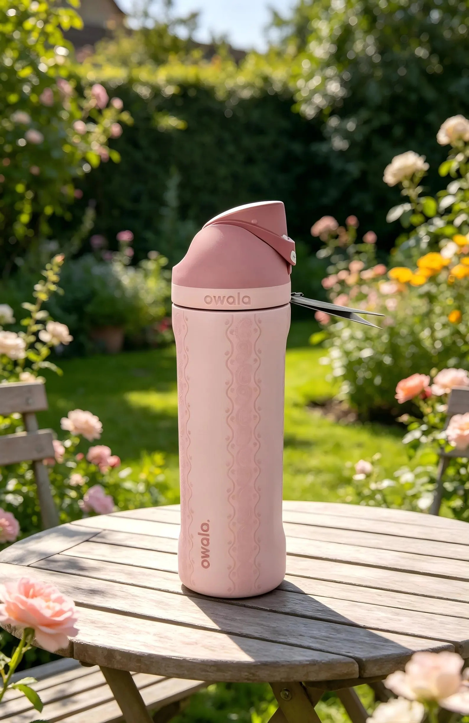 Owala FreeSip 24oz Painted Canyon Pink Bottle ，Insulated Stainless Steel Water Bottle, Birthday... | Etsy (Global)