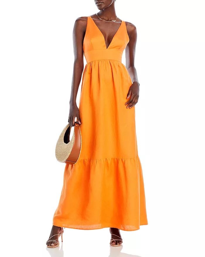 V-Neck Maxi Dress - 100% Exclusive | Bloomingdale's (US)