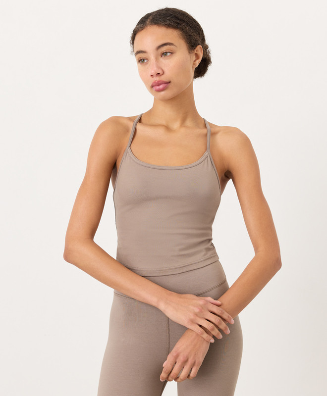 Women’s On The Go-to Shelf Bra Tank made with Organic Cotton | Pact | Pact Apparel