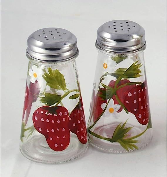 Grant Howard 53008 Strawberries Salt and Pepper Shakers, Set of 2 per Box | Amazon (US)