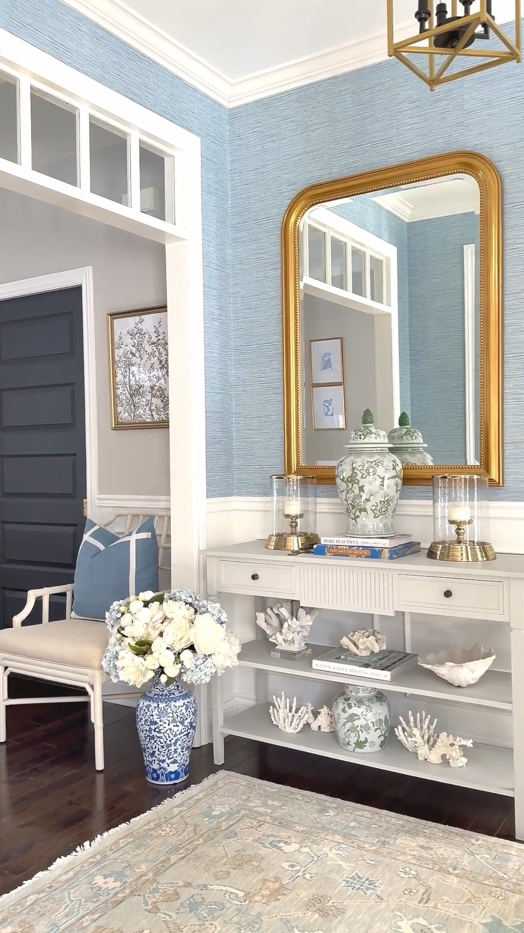 Love our spring entryway set up! Beautiful blues and greens. 

Chic home, chic decor, chic finds, home decor, home finds, home aesthetic, spring decor, coastal home, coastal decor 

#LTKHome #LTKSeasonal