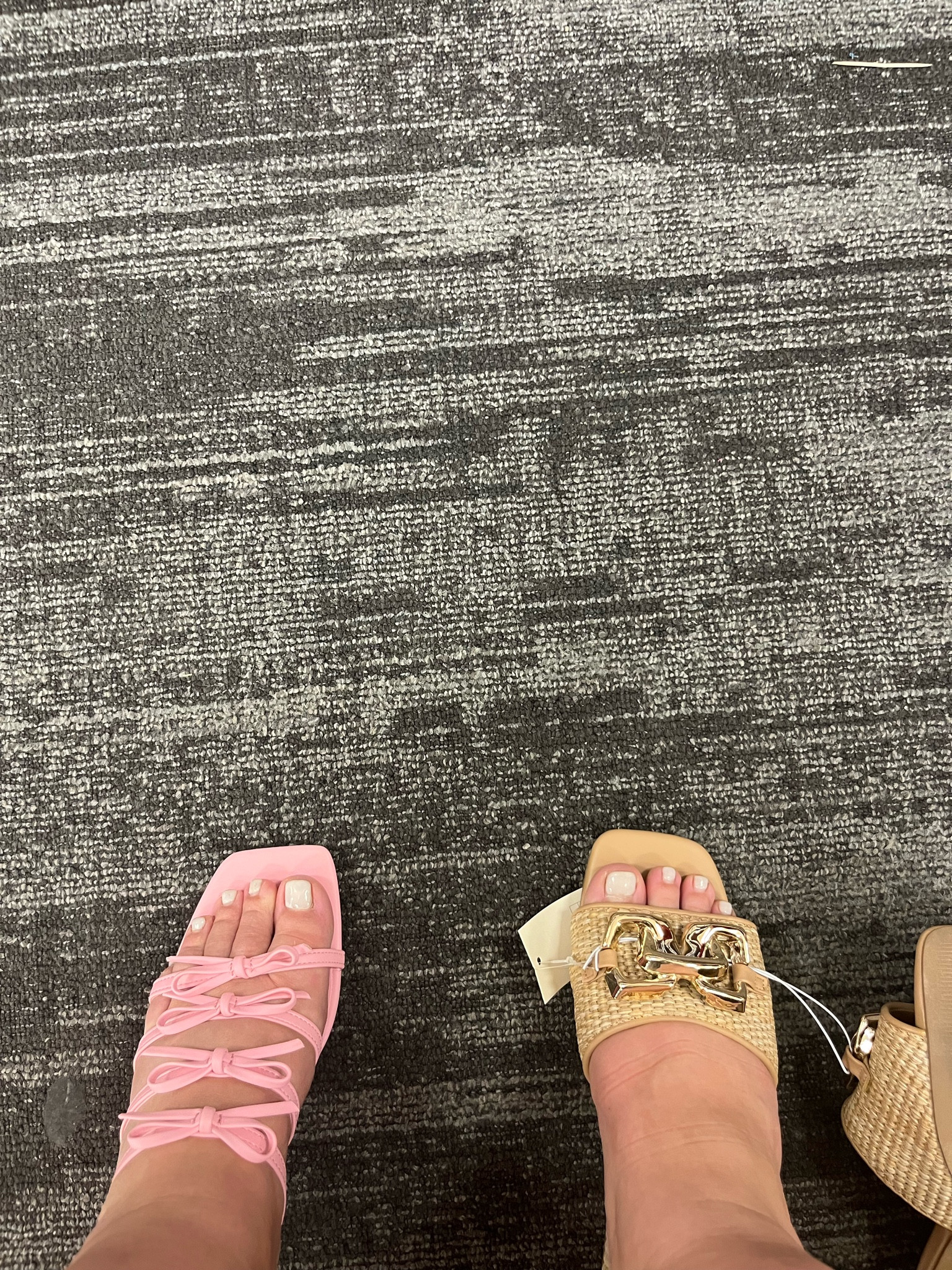 The perfect spring summer sandals! The gold ones are so comfy and give a resort chic feel to every outfit.
The pink bows are so special! Would be perfect for a wedding or bridal shower to add some flair to a simple dress. Scoop them both up at target. 

#LTKwedding #LTKfindsunder50 #LTKstyletip