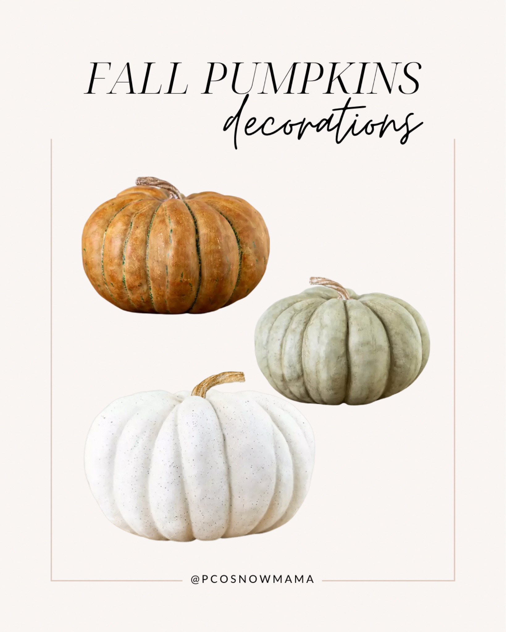 Getting ready for fall with these pumpkin decorations! I’m in love! #falldecor #pumpkins

#LTKSeasonal #LTKhome