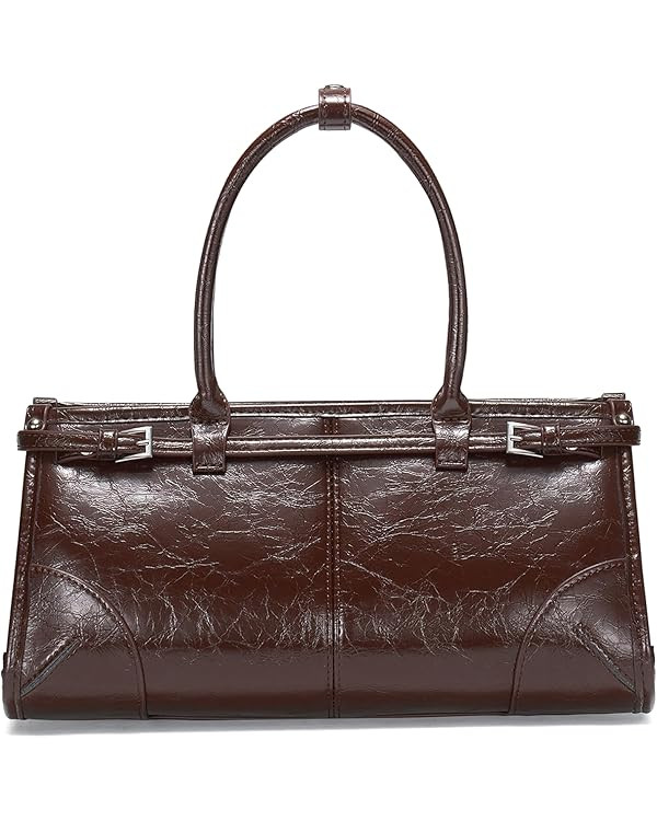 CHUNLI Clutch Purses for Women Soft PU Leather Handbag, Top Handle Satchel Tote and Shoulder Bags... | Amazon (US)