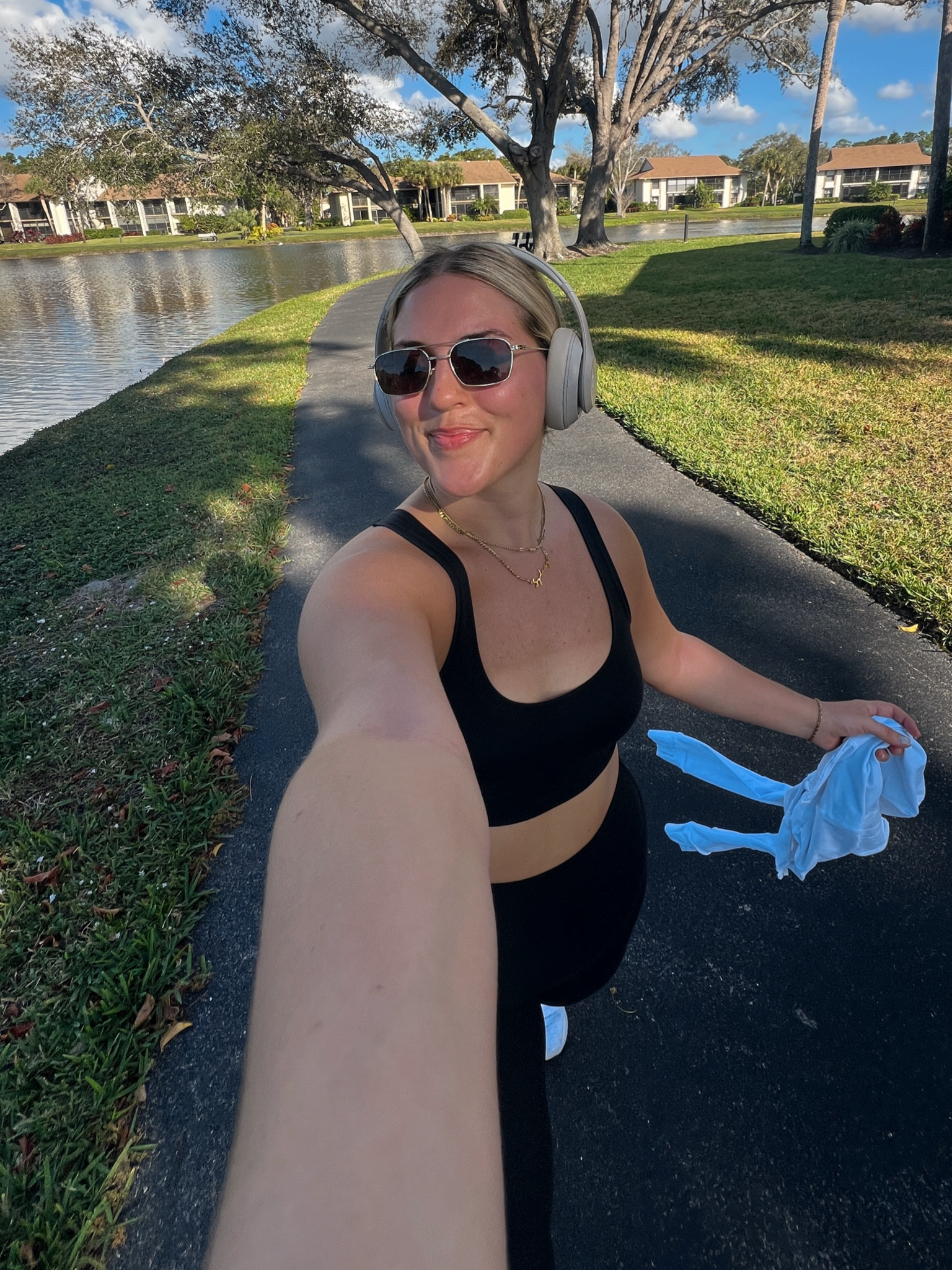 These sports bras from Target are my holy grail. They are like butter!!! 
And these black leggings are such a good lulu align dupe. 

Put them together and you have the most comfortable and cutest activewear outfit. 

#LTKmidsize #LTKfitness #LTKstyletip