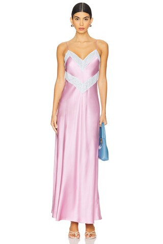 LoveShackFancy Serita Dress in Violet Elegance from Revolve.com | Revolve Clothing (Global)