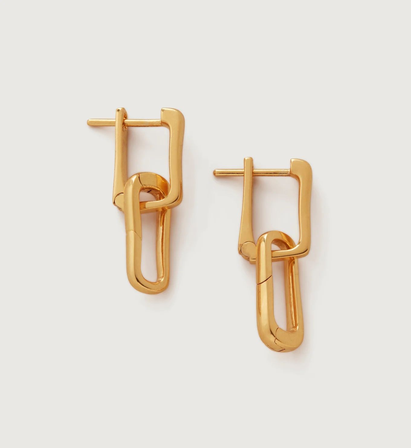 Alta Capture Charm Earrings | Monica Vinader (Global)