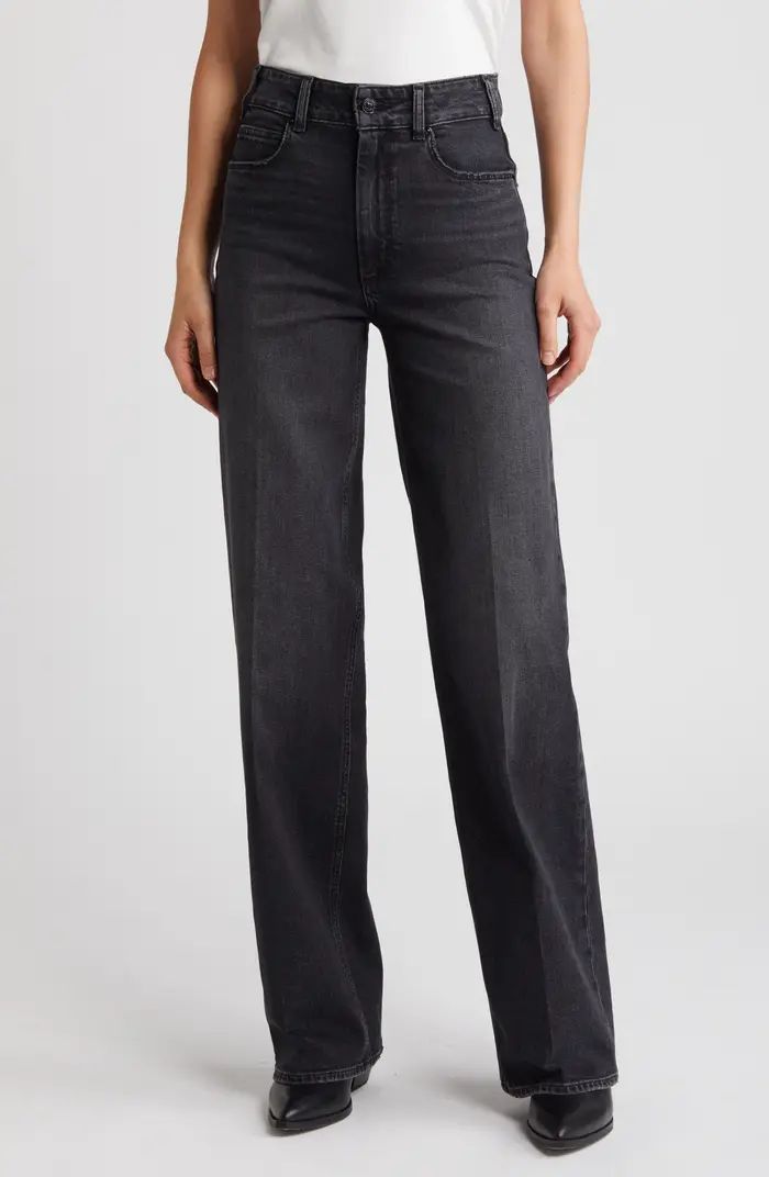 PAIGE Sasha High Waist Column Straight Leg Jeans | Nordstrom | Nordstrom