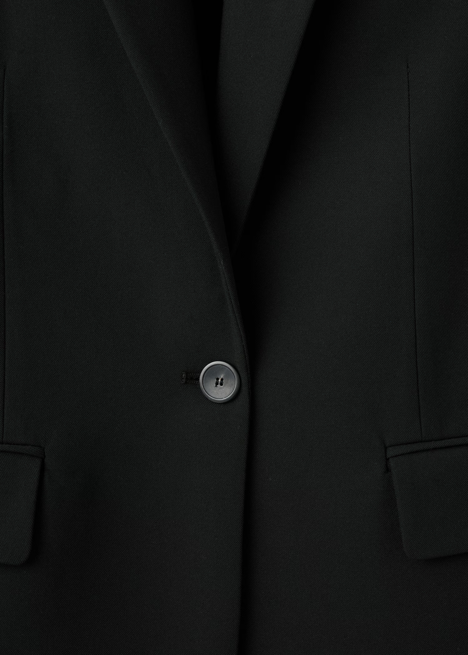 Straight suit jacket with lapel pockets | MANGO (UK)