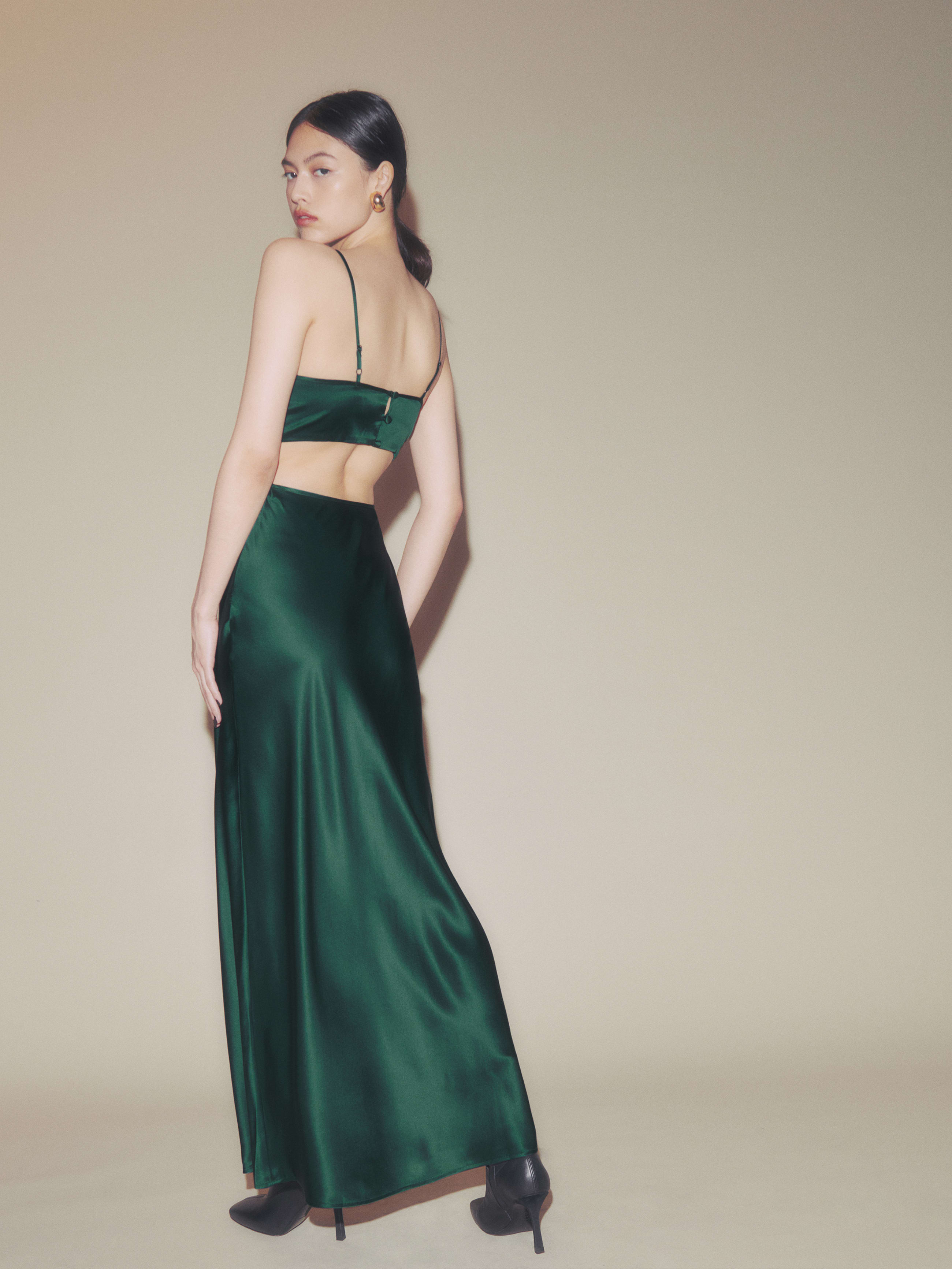 Poppies Silk Dress | Reformation (Global)