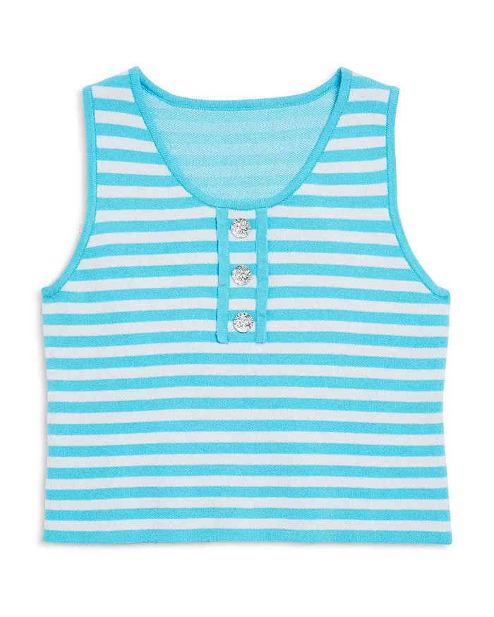 Girls' Striped Knit Tank | Bloomingdale's (US)