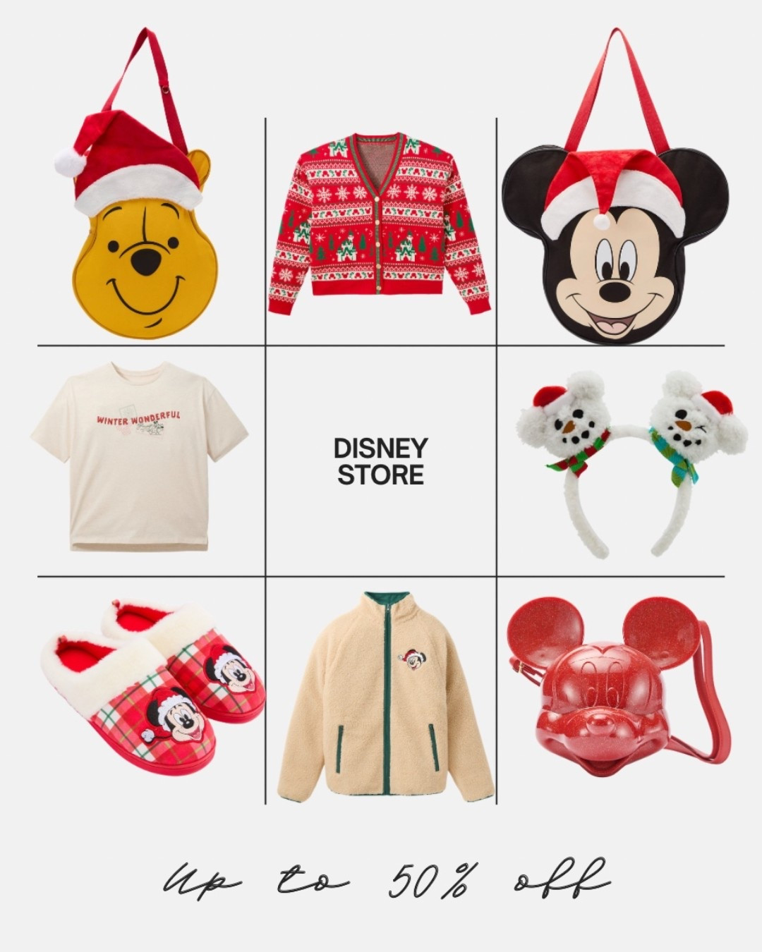 Disney store holiday up to 50% off

#LTKSaleAlert #LTKHoliday #LTKFindsUnder100