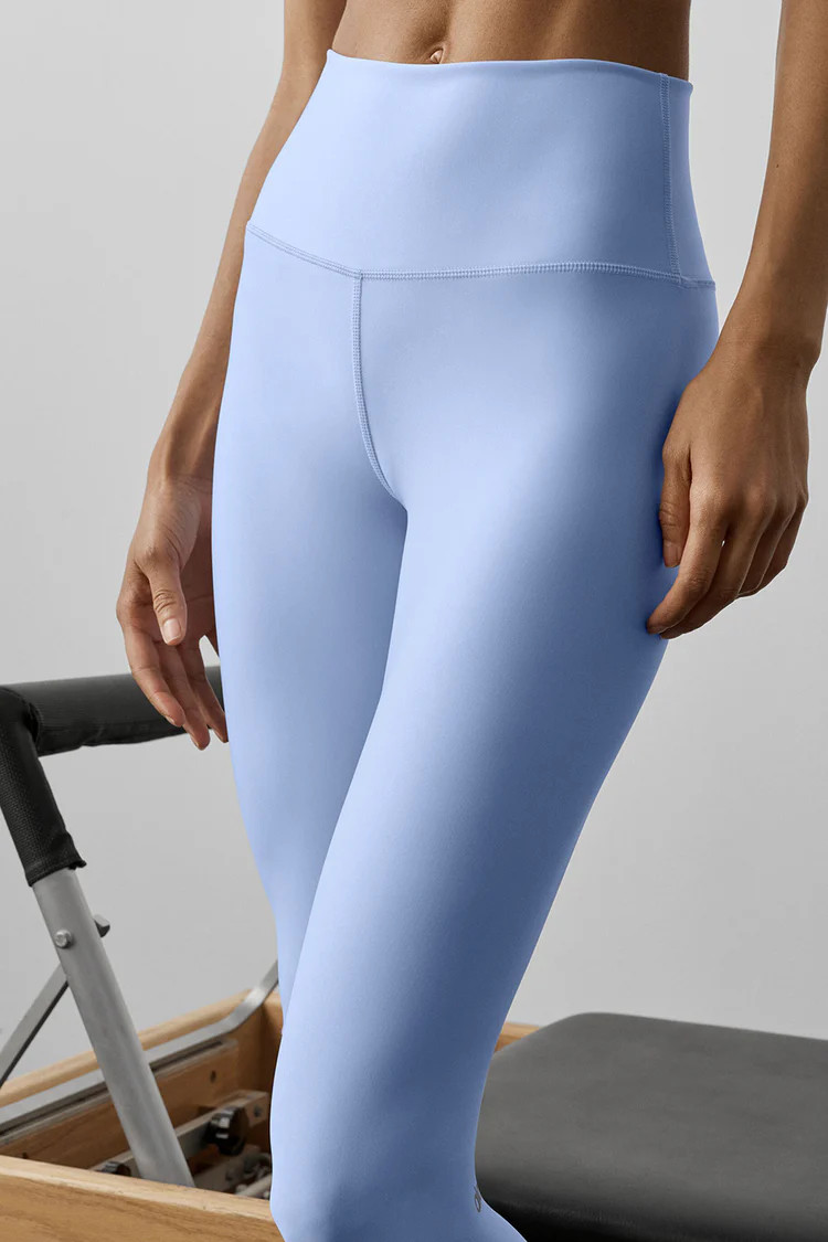 High-Waist Airlift Legging - Light Provence Blue | Alo Yoga (US)