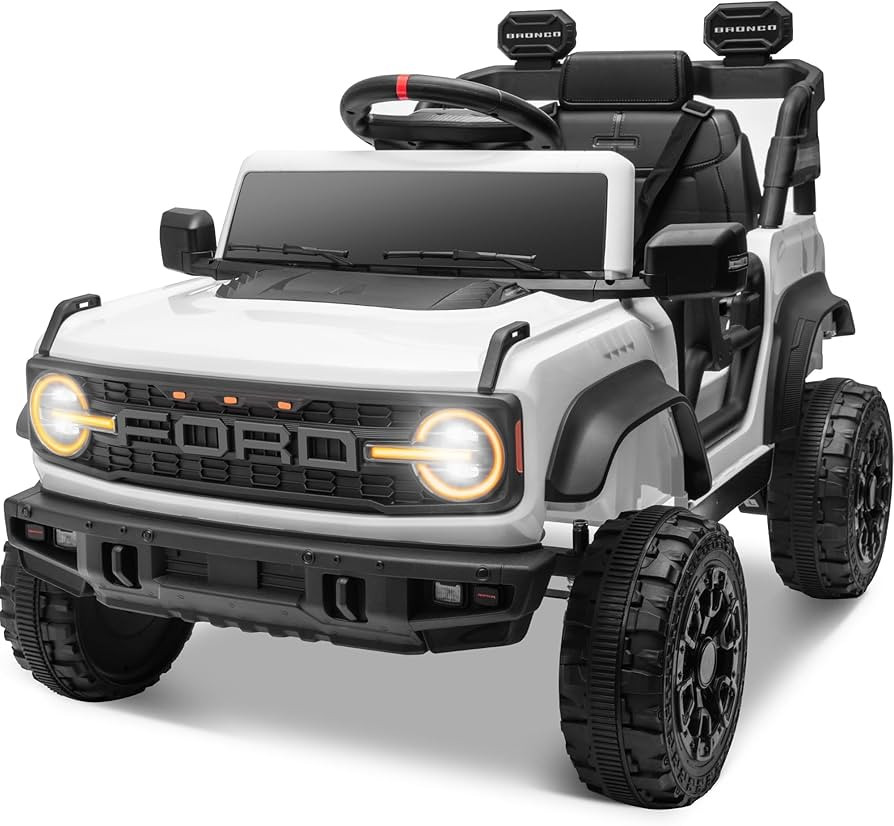 ENYOPRO Licensed Ford Bronco Raptor Electric Car for Kids, 12V Ride On Toys for Toddlers, Christm... | Amazon (US)