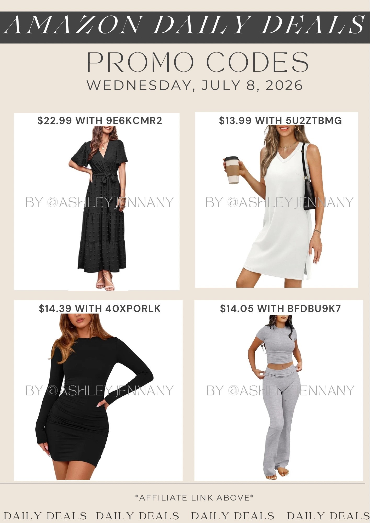 Amazon deals

#LTKSaleAlert #LTKMidsize #LTKootd