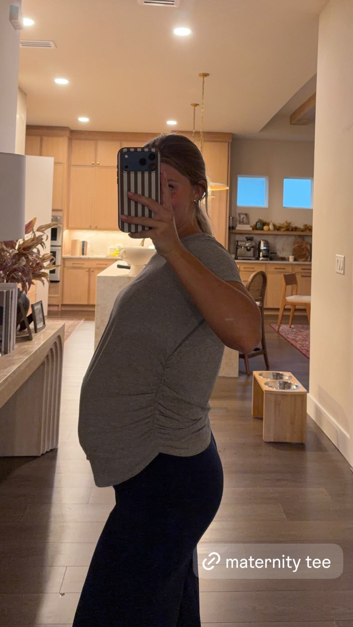 @beyondyoga maternity tee!