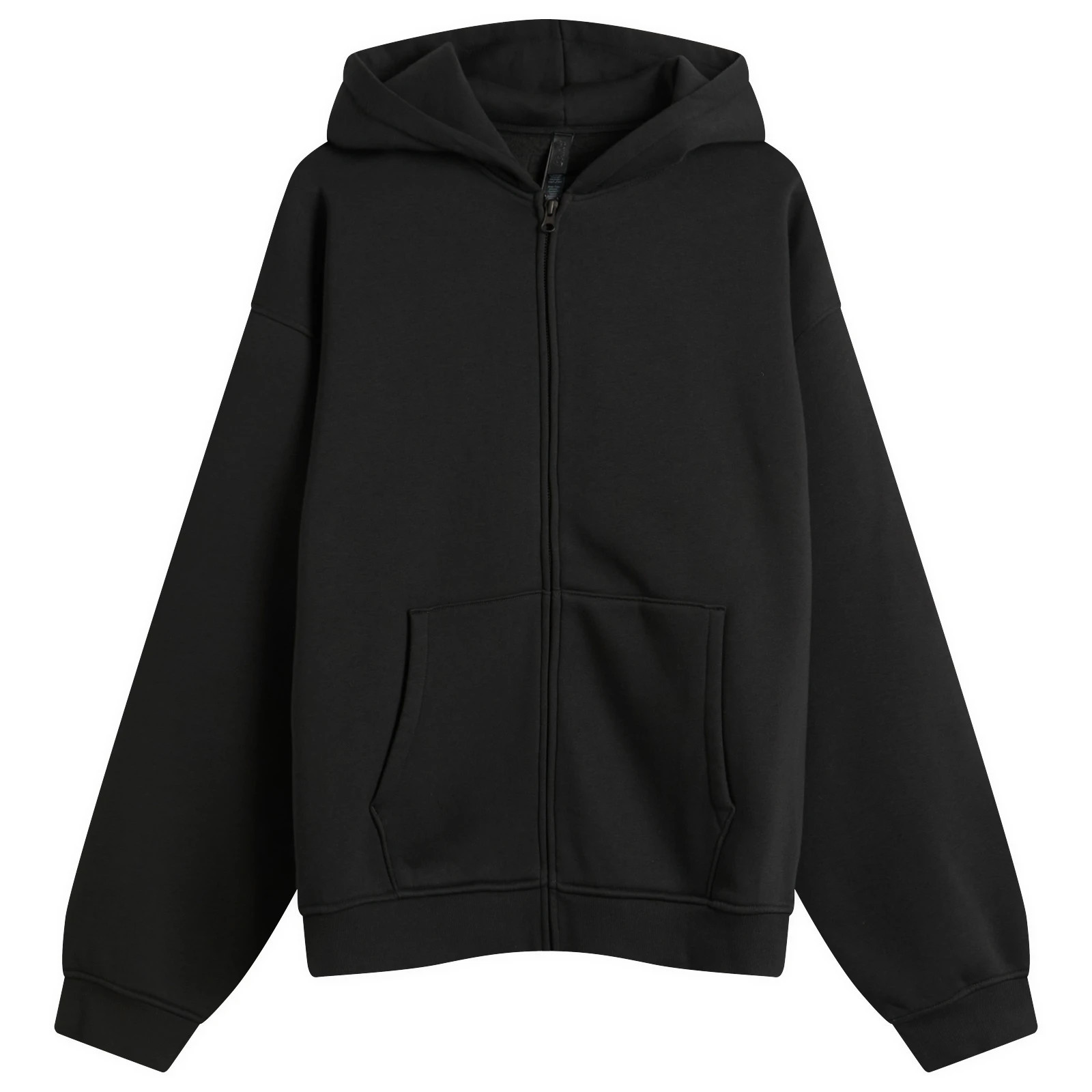 SKIMS Men's Zip Hoodie in Washed Onyx, Size X-Large | END. Clothing