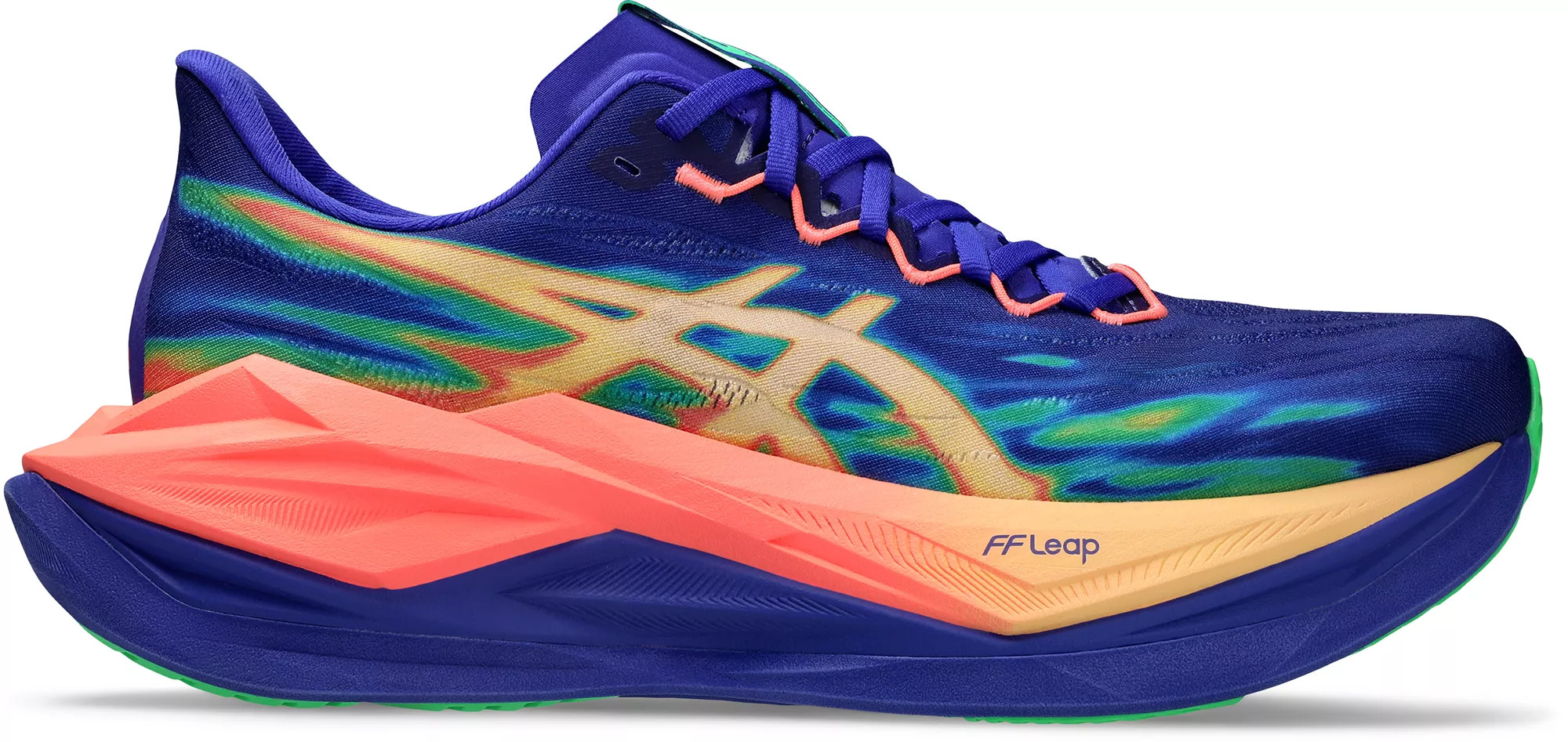 ASICS SUPERBLAST 3 Running Shoes, Men's, M10.5/W12, Cobalt Burst/Light Orange | DICK'S Sporting Goods