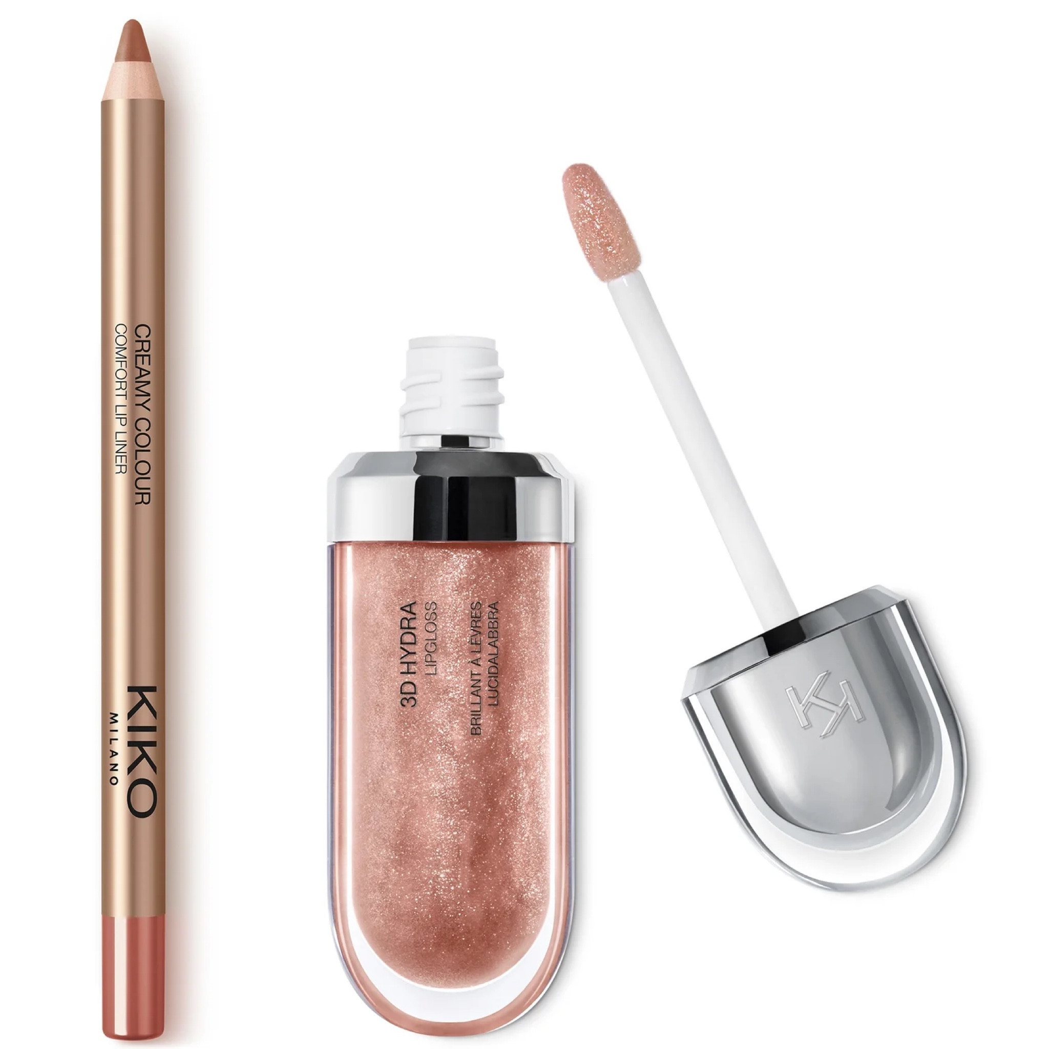 Obsessed with Kiko lipglosses and they’re so affordable!! ✨not sticky at all I loveee!