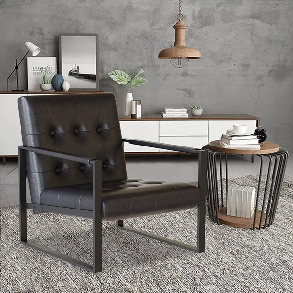 Sarish 25.6'' Wide Tufted Armchair | Wayfair Professional